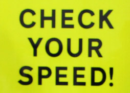 Reduce your speed on Long Leys Road