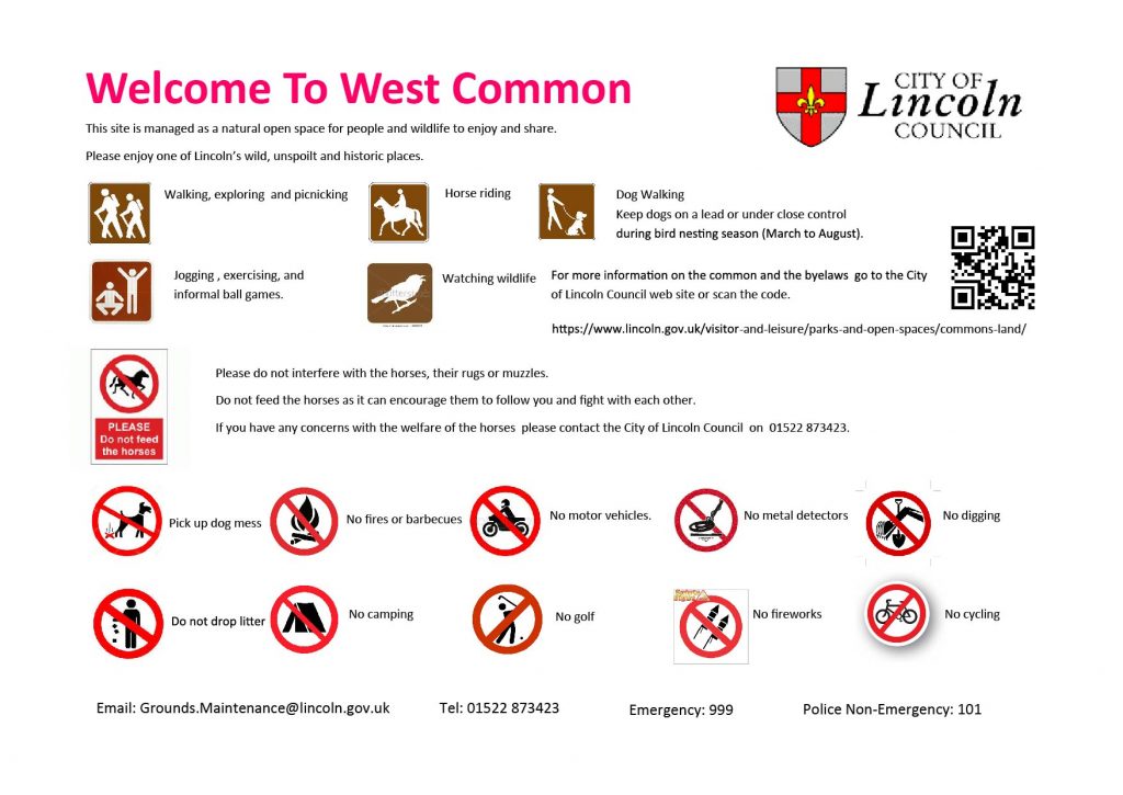 West Common Signage