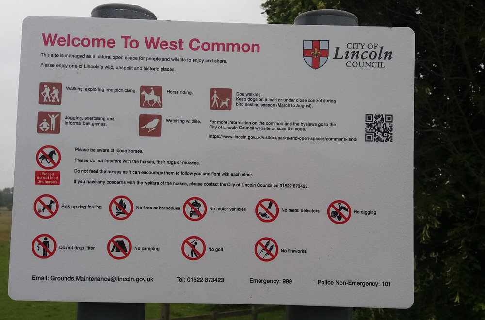 West Common New Signage