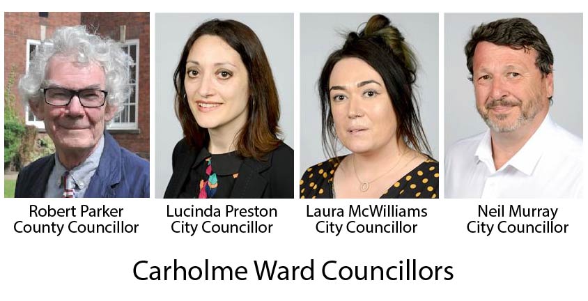 Carholme ward councillors 2020
