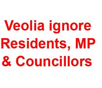 Veolia ignore wishes of MP and residents