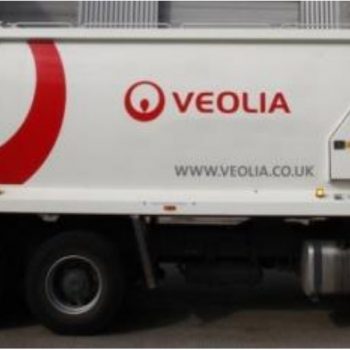 Veolia RCV lorry for Long Leys Road site