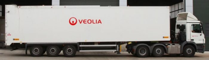 Veolia HGV will carry Refuse Derived Fuel