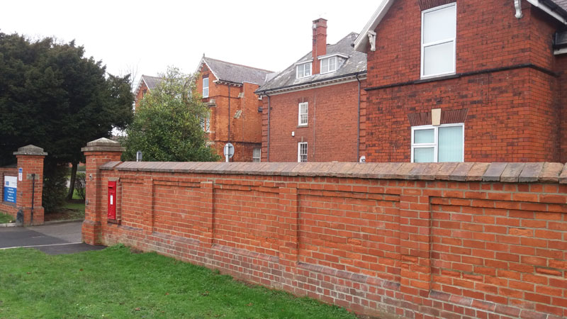 Brick Frontage to Gervas House