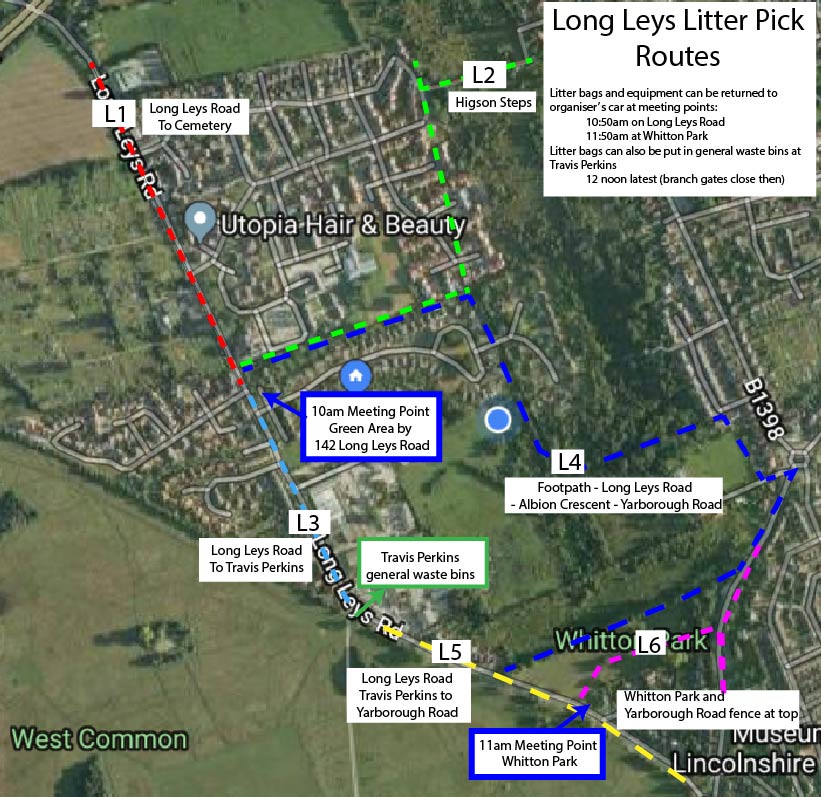 Long Leys Residents Association Spring 2019 Litter Pick
