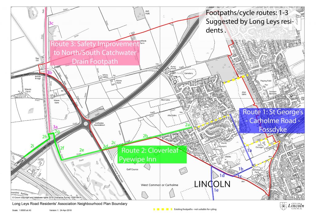 Request For Further Feedback: New Path & Cycle Route Options For Long Leys