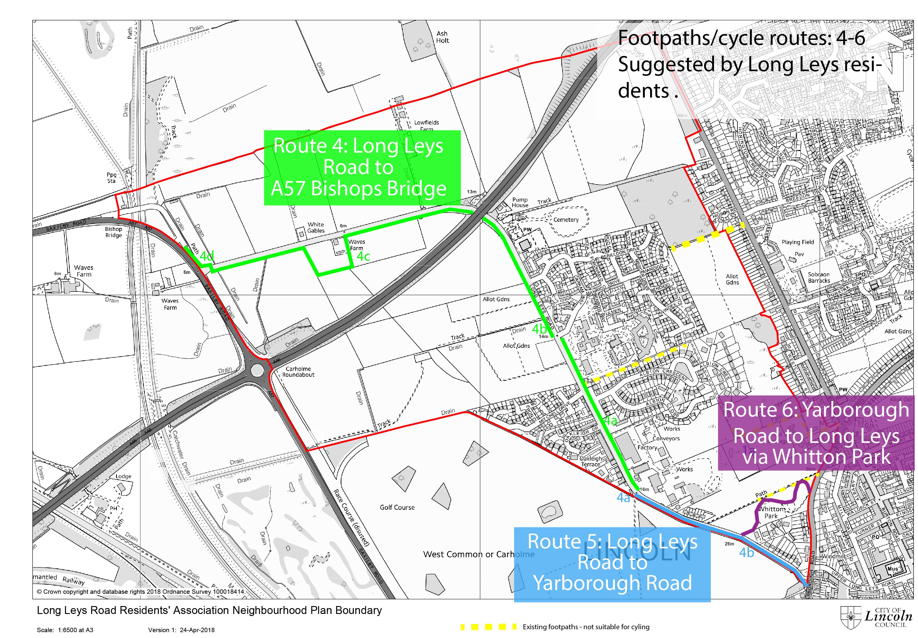 Request For Further Feedback: New Path & Cycle Route Options For Long Leys
