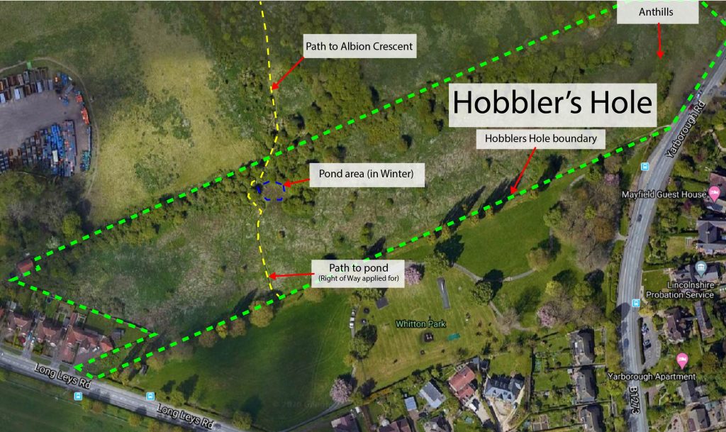 Hobbler's Hole Map