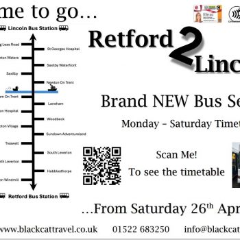retford to lincoln bus
