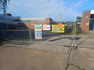Former Curtis Factory demolition